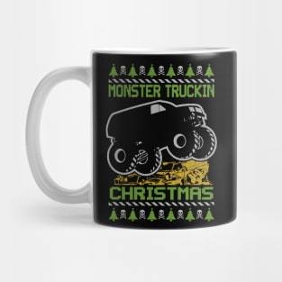 MONSTER TRUCKING CHRISTMAS Mug